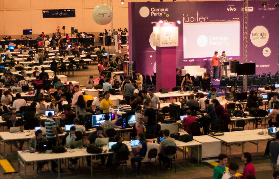 Foto da última edição da Campus Party realizada no Recife (Foto: Divulgação / Jessica Pimentel)