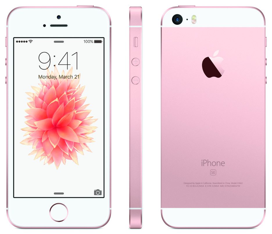 iphone se 4 polegadas apple smartphone ios rosa