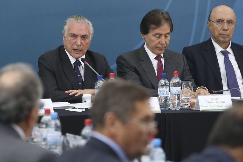 Brasília - O presidente Michel Temer durante a 46ª Reunião Plenária do Conselho de Desenvolvimento Econômico e Social - CDE (Antonio Cruz/Agência Brasil)