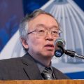 Milton Kashiwakura, diretor do NIC.br, fala durante o Encontro Provedores Regionais Campinas, realizado pela Bit Social, no auditório do CPqD, em Campinas (11 de julho de 2017).