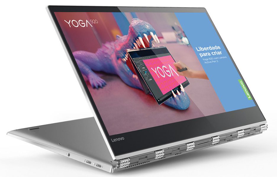 Yoga 920, notebook 2 em 1 da Lenovo, vai custar R$ 10 mil no Brasil