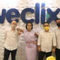 Giuliano Mendes, Katia Andrade, Fabrício Kameyama e Ricardo Campos, diretores da Weclix.