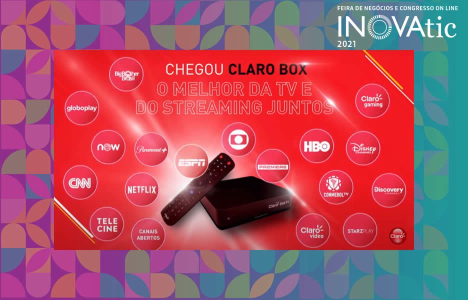 Claro lança Box TV com canais lineares e streaming