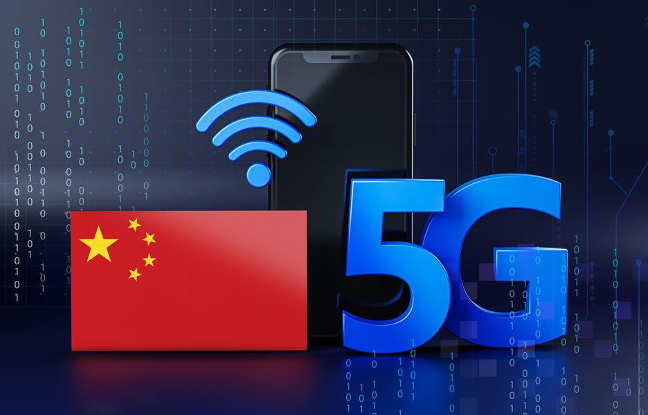 China adiciona mais 600 mil estações 5G em 2021. Crédito: Freepik
