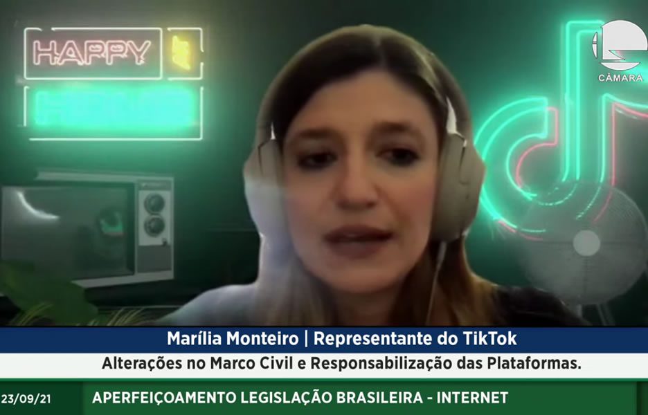 Maírlia Monteiro, Representante do TikTok - Crédito: Divulgação
