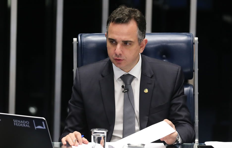 Rodrigo Pacheco, Presidente do Senado - Foto: Fábio Rodrigues Pozzebom/Agência Brasil