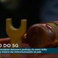 Início Leilão 5G - Crédito: tvBrasil