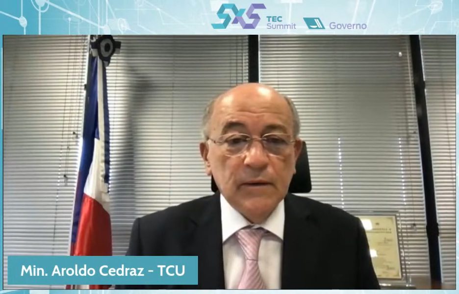 Aroldo Cedraz - Ministro do TCU -  fala sobre governo e transformação digitalCredito: 5x5 Tec Summit