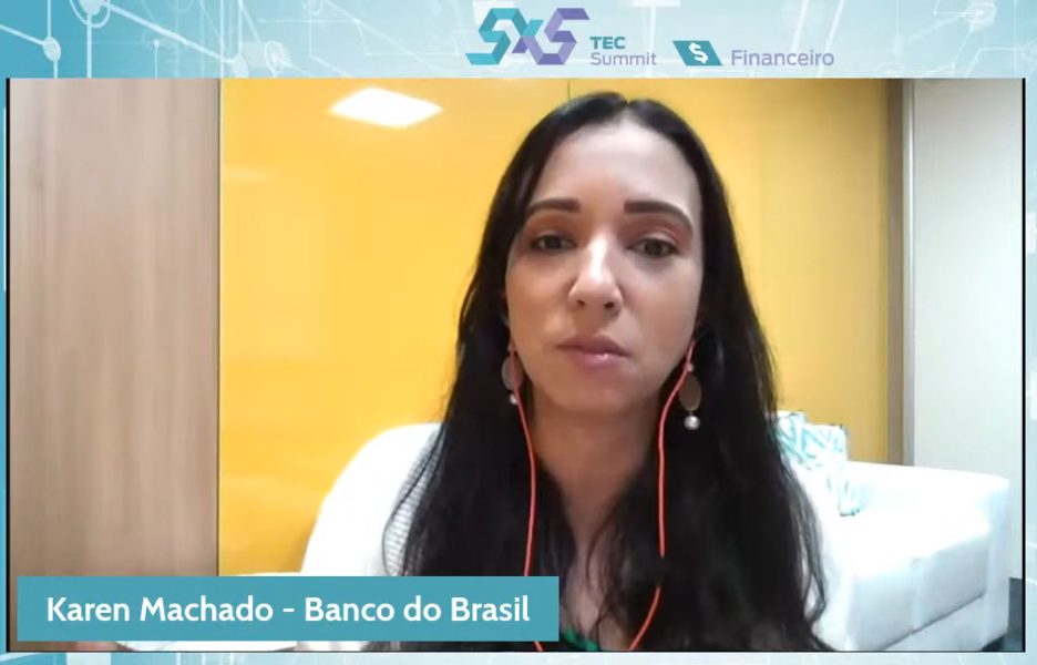 Karen Machado - gerente de open banking do Banco do Brasil | Credito: 5x5 TEC Summit