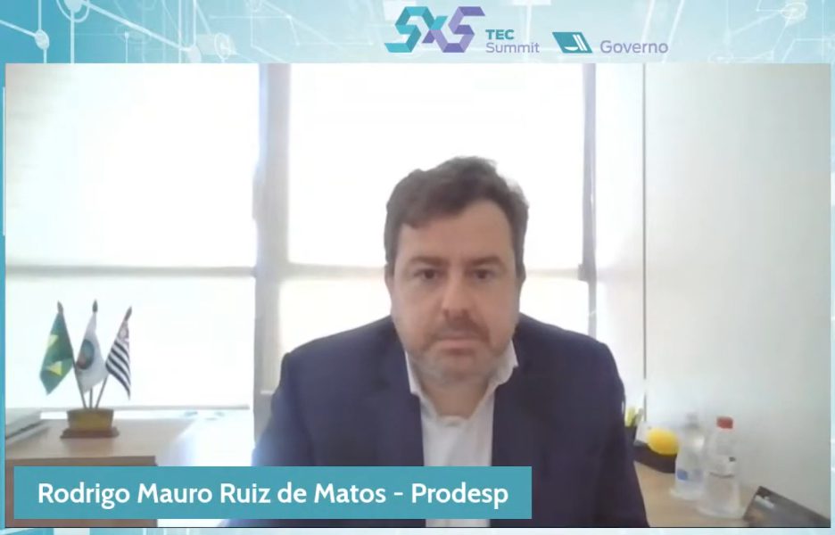 As ações do governo digital, por Rodrigo Mauro Ruiz de Matos - Superintendente da Prodesp | Credito: 5x5 Tec Summit