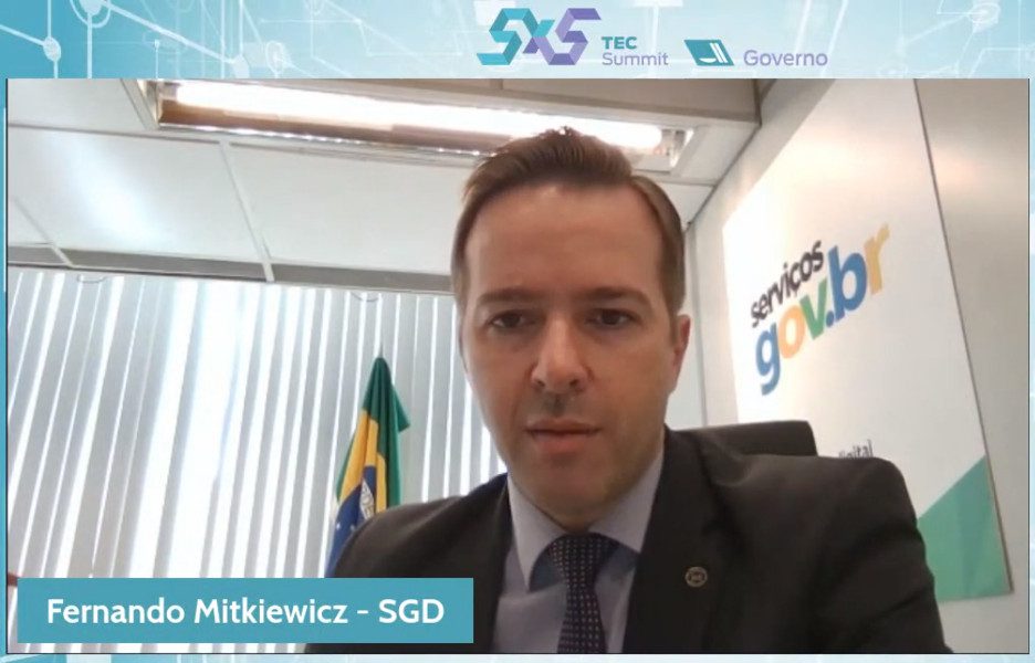 Fernando Mitkiewicz, Secretário de Governo Digital do Ministério da Economia, no 5x5 Summit 2021