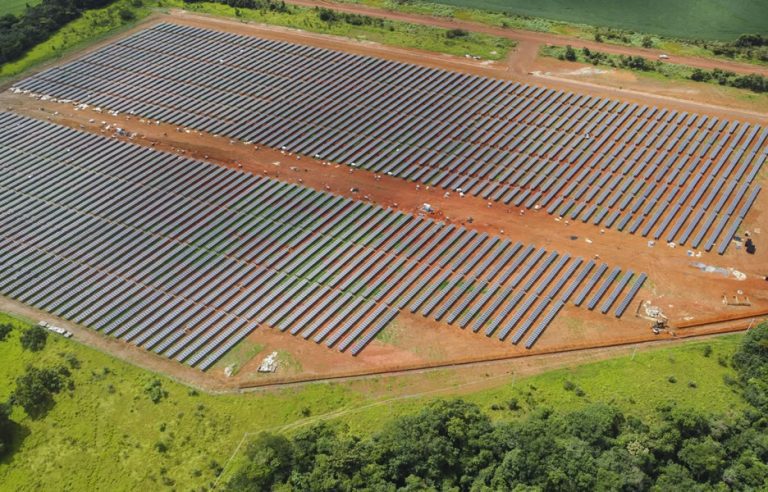 A nova usina solar da Vivo em Paranoá (DF) - crédito: divulgação/Vivo