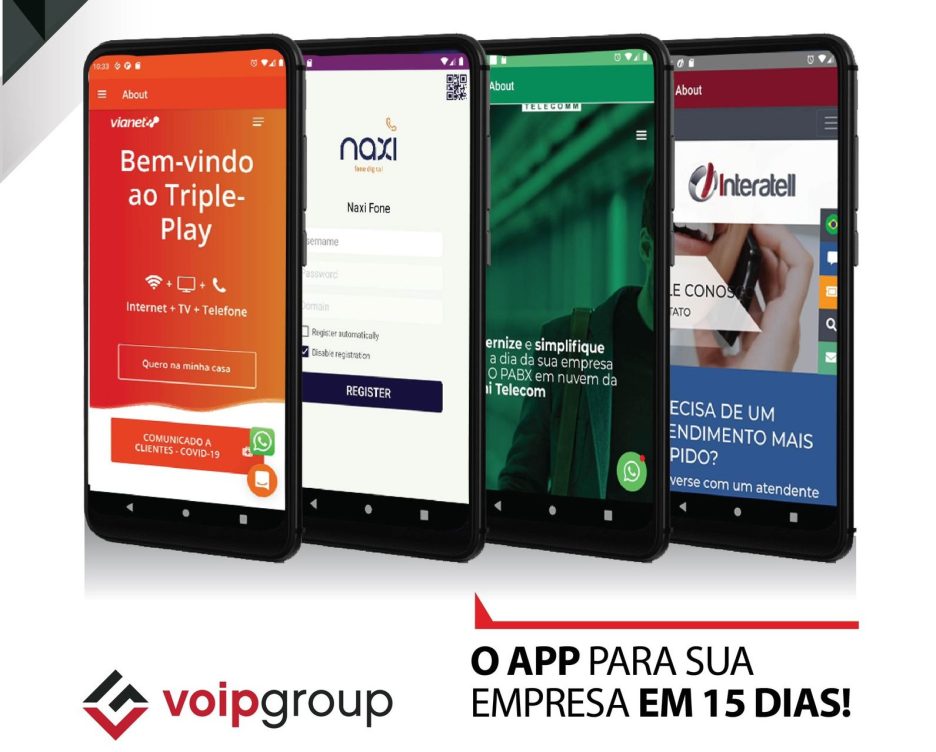 Voip Group atualiza app de PABX/Crédito: Divulgação Crédito: Divulgação