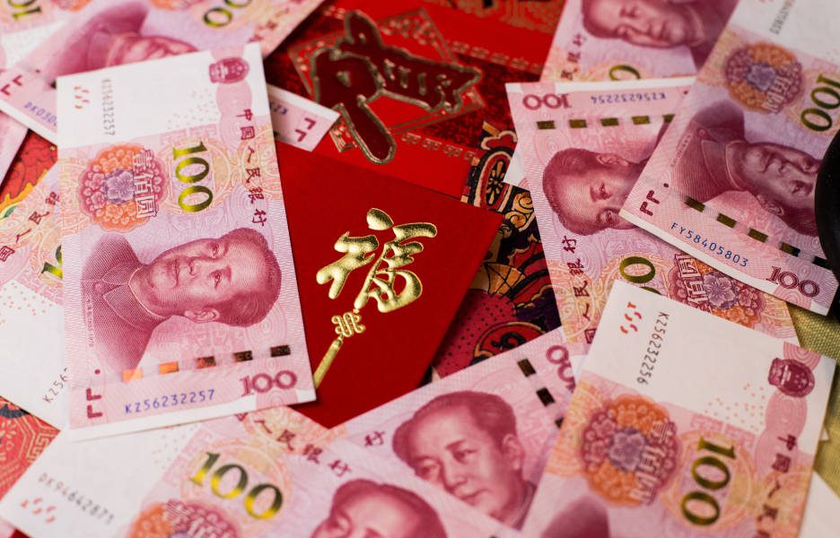 Banco Central quadruplica reservas em yuan chinês - Crédito: Freepik