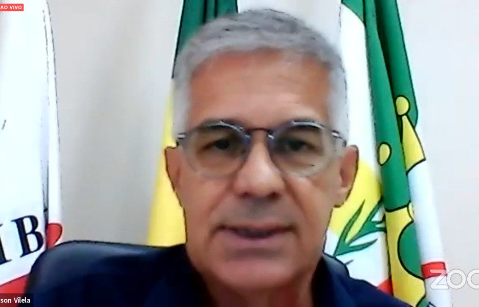 Edson Vilela, prefeito de Carmo do Cajuru/Crédito: TV.Síntese