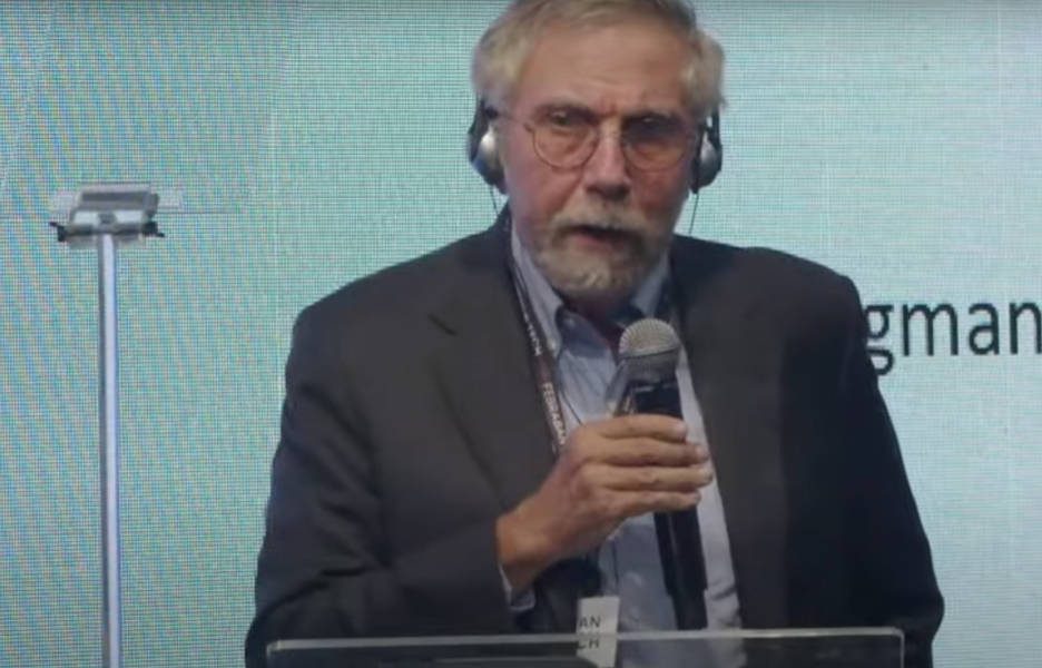 Paul Krugman defende Estado de Direito. Crédito-Febraban Tech 