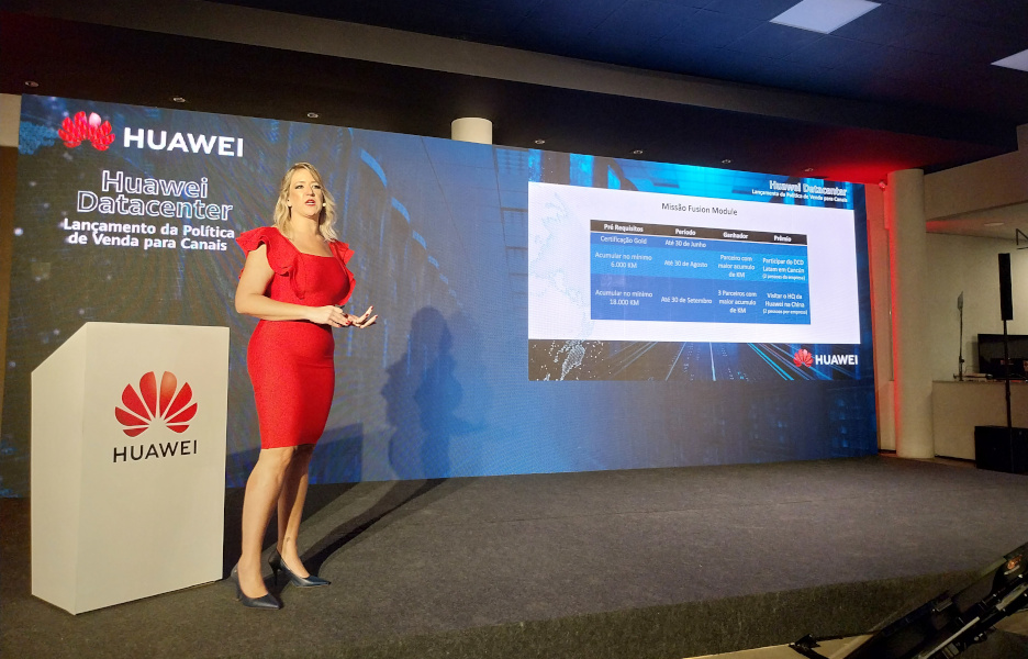 Huawei quer crescer no segmento de data center no Brasil