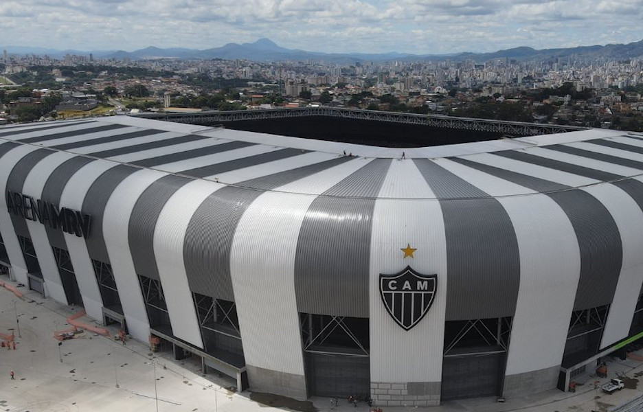 Teste de WiFi 6E foi realizado na Arena MRV, o novo estádio do Atlético-MG