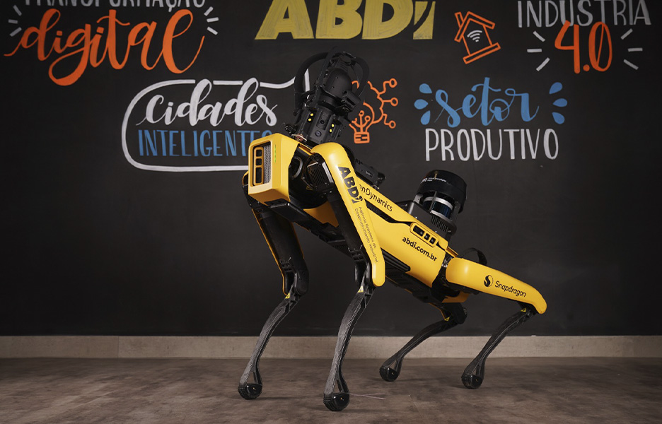 Conheça o Spot, primeiro cão-robô a operar no Brasil conectado à 5G