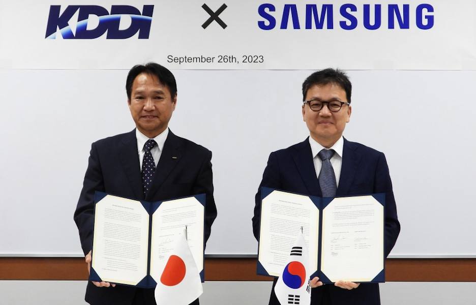 Samsung e KDDI unem forças para lançar serviços de fatiamento de rede 5G
