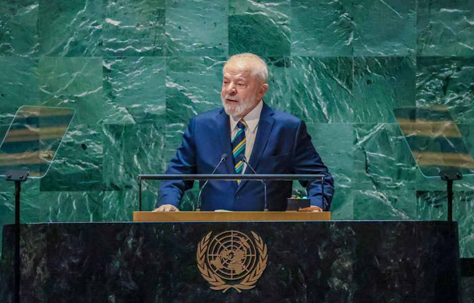 Lula faz discurso na abertura da 78ª Assembleia Geral da ONU