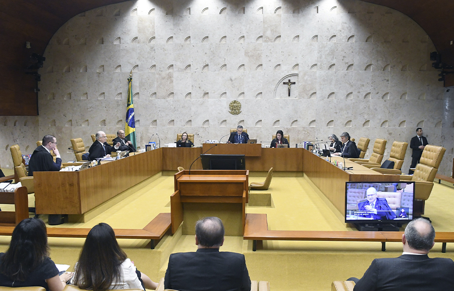 Ao todo, sete ministros votaram contra a modulação da cobrança da CSLL | Foto: Carlos Moura/SCO/STF