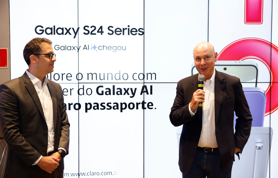 Claro e Samsung realizam evento de lançamento do Galaxy S24 com 5G