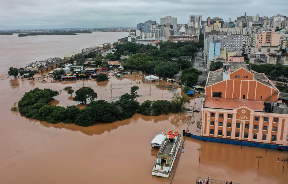 Sobe para 12 número de cidades sem rede móvel no Rio Grande do Sul devido às chuvas