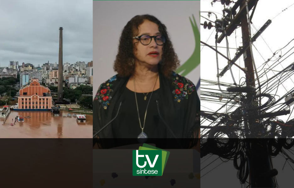TV Síntese: o estrago causado pelas chuvas no Sul, proposta para uso de postes, bancos contra a Oi