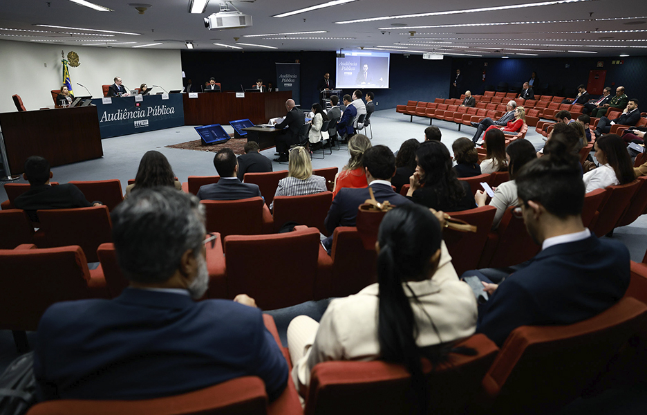 Audiência pública que debate ' softwares espiões ' conta com participação da Anatel | Foto: Andressa Anholete/STF