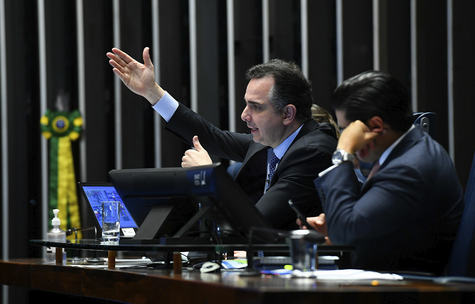 Requerimento do presidente Rodrigo Pacheco dá mais 60 dias para comissão de IA | Foto: Marcos Oliveira/Agência Senado