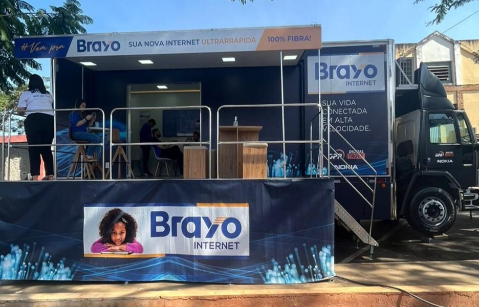 Brayo Internet chega a Tabapuã com Digital Truck DPR