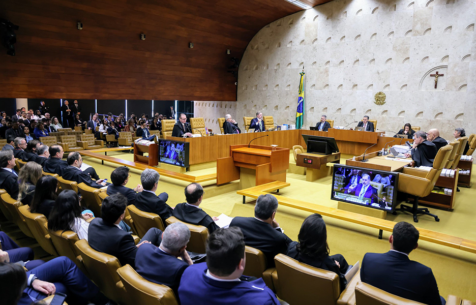 Plenário do STF inicia julgamento sobre o Artigo 19 do Marco Civil da Internet ouvindo plataformas | Foto: Antônio Augusto/STF