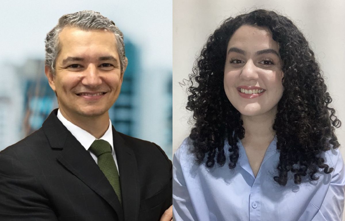 Daniel Douek e Giovanna Gomes Soares