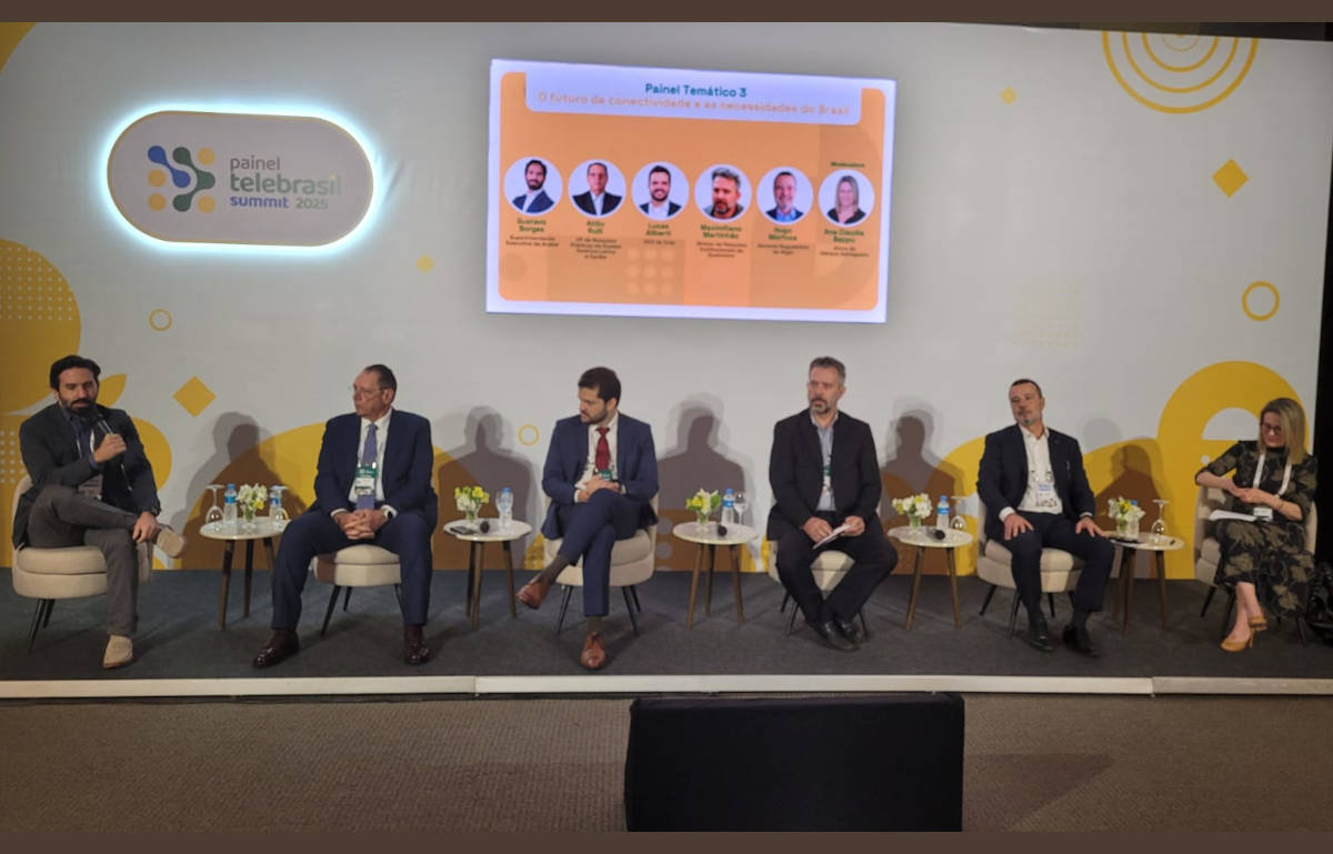 Foto: Anatel e setor de telecomunicações debatem sobre conectividade e desoneração do 5G e Fistel/Crédito: Conexis