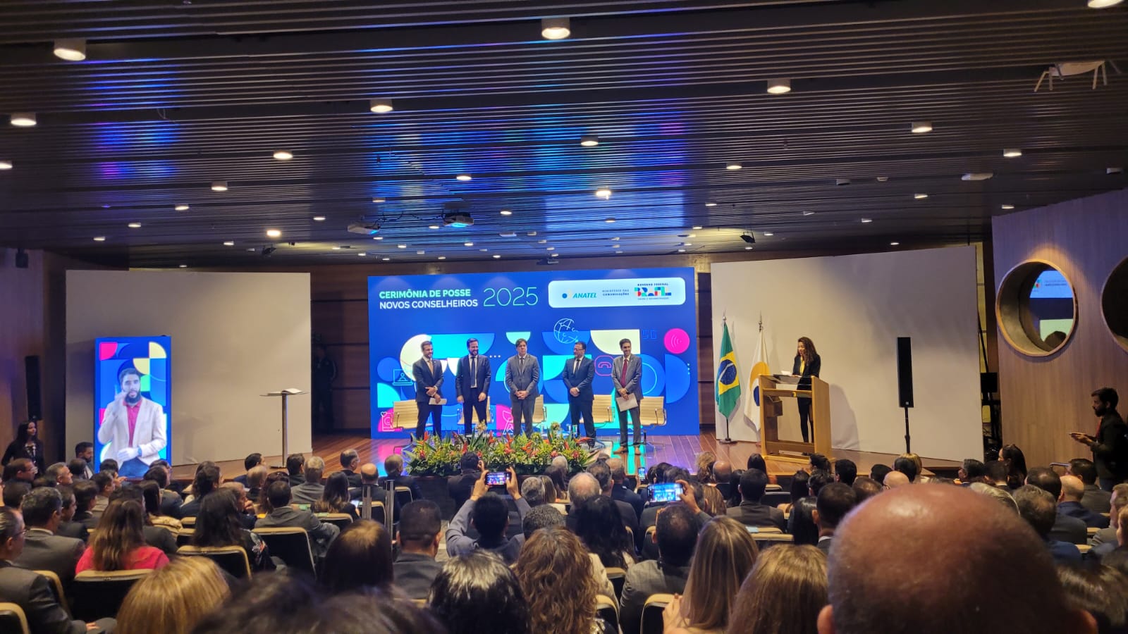 Foto: Solenidade de posse dos novos conselheiros da Anatel