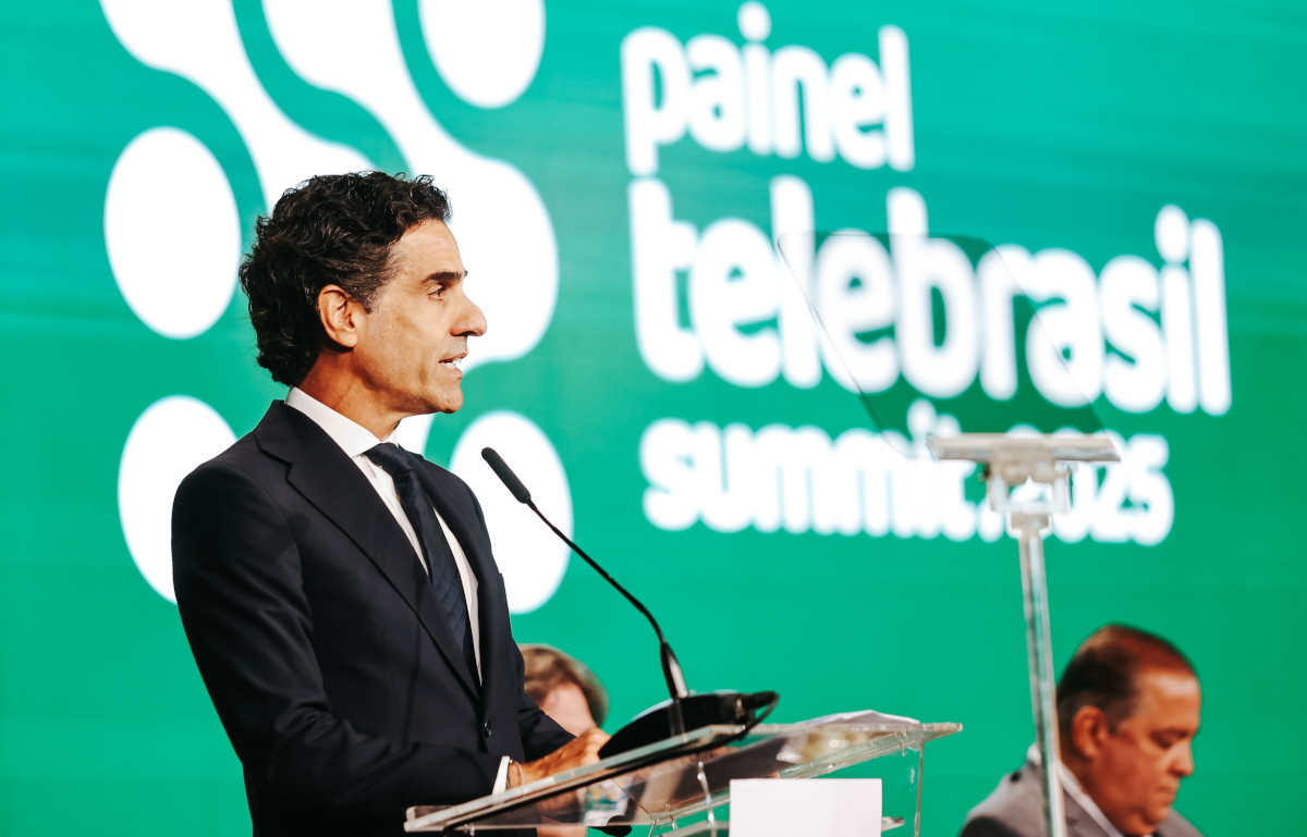 Christian Gebara, CEO da Vivo, durante o Painel Telebrasil 2025