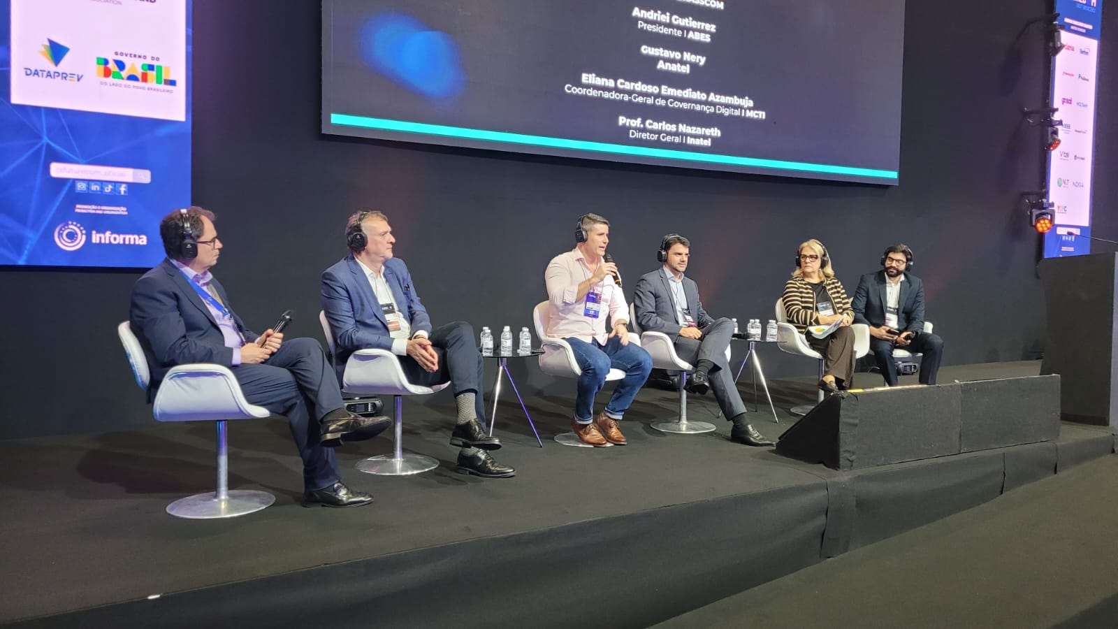 Foto: Painel debate regulação de IA no Brasil