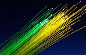 Brasil fibra óptica cabos verdes e amarelos