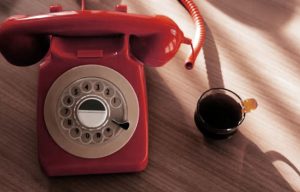Anatel Telefone na mesa