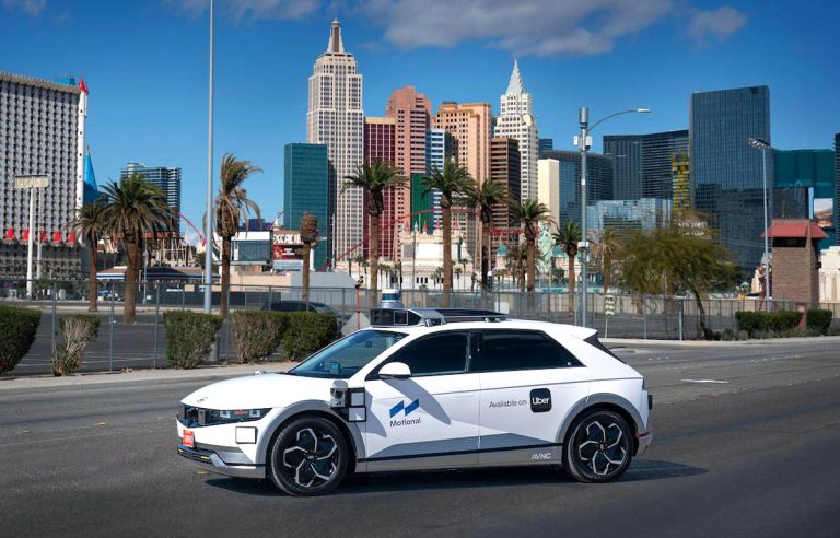 Uber Motional robotaxi