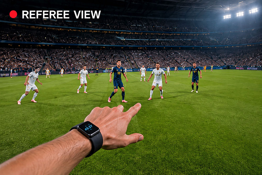 Referee view
