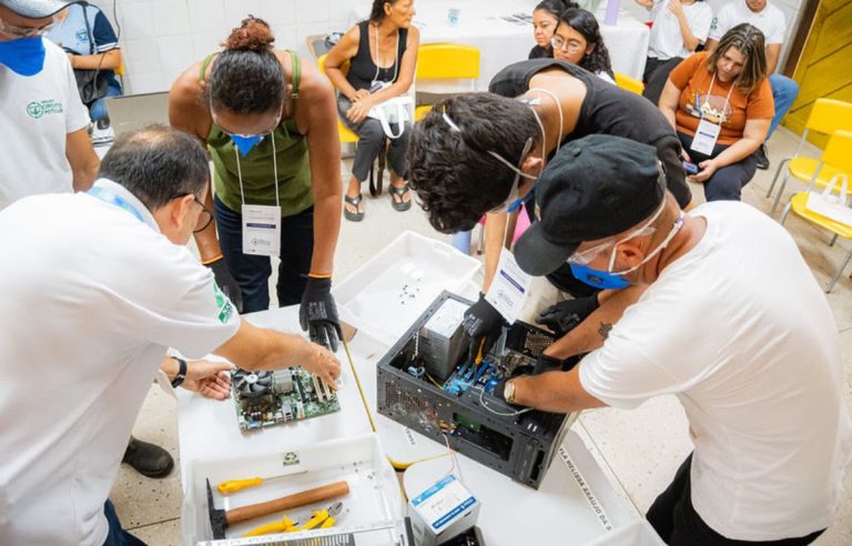 EAF resíduos eletrônicos Nordeste